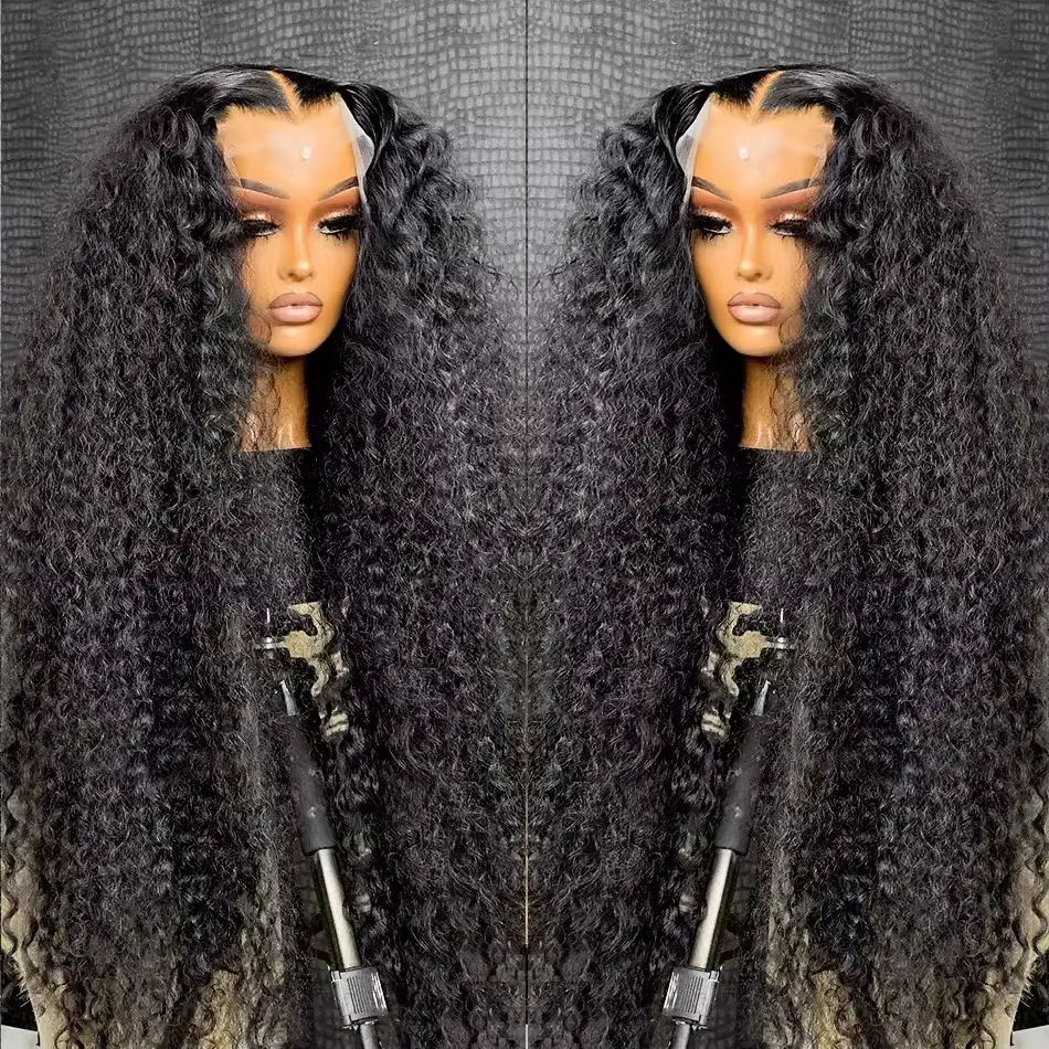 Hd Lace Frontal Wig Human Hair Pre Plucked - ≥%98 İnsan Saçı Peruk Derin Dalga