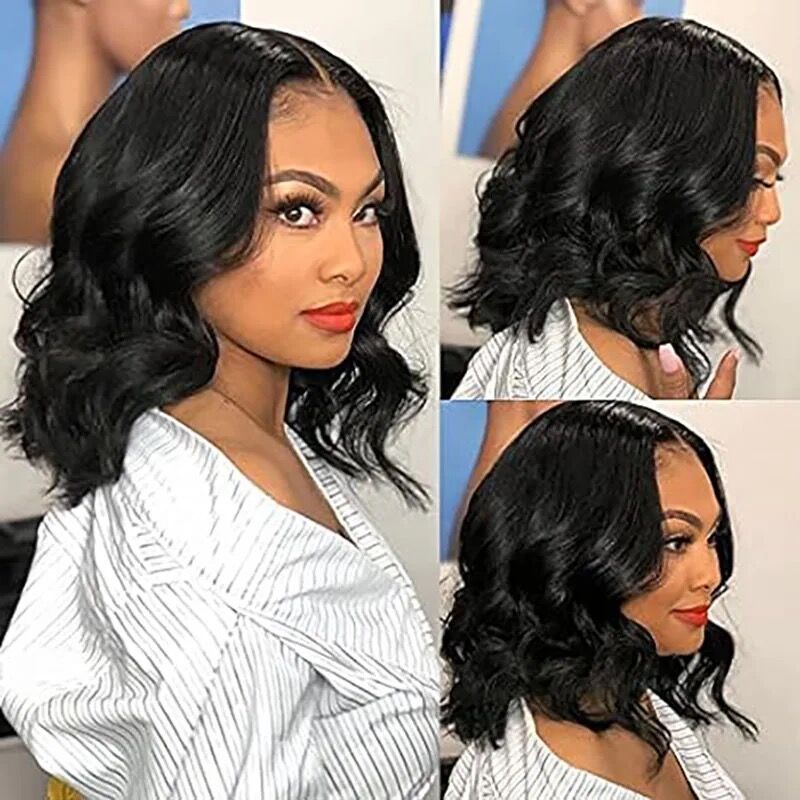 Vücut dalga dantel ön peruk ön - Glueless Wear And Go Human Hair Wig incelemesi ve fiyatı