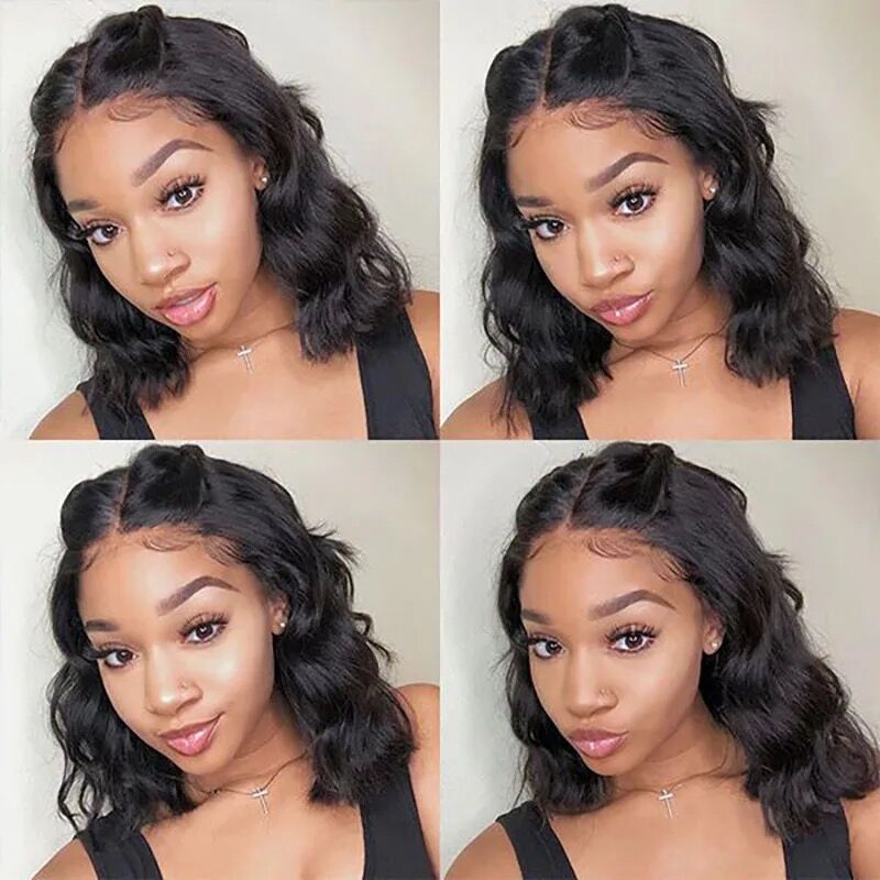 Vücut dalga dantel ön peruk ön - Glueless Wear And Go Human Hair Wig incelemesi ve fiyatı