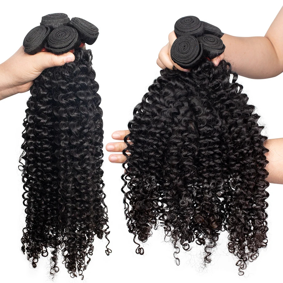 Brezilya Bakire İnsan Saçı Der - Deep Wave 3 Bundles With Closure incelemesi ve fiyatı