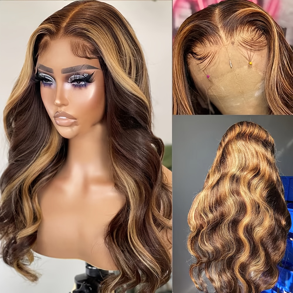 30 İnç Vurgulu Dalgalı Saçlı D - Hd Lace Frontal Wig Human Hair Pre Plucked incelemesi ve fiyatı