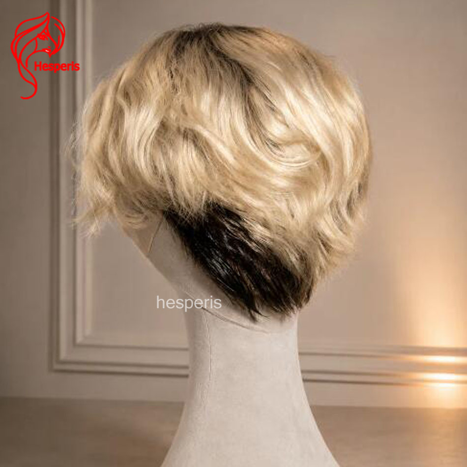 Hesperis Erkek Peruk Ombre Sar - Glueless Wear And Go Human Hair Wig incelemesi ve fiyatı